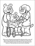 A Beary Special Hospital Coloring And Activity Book -  