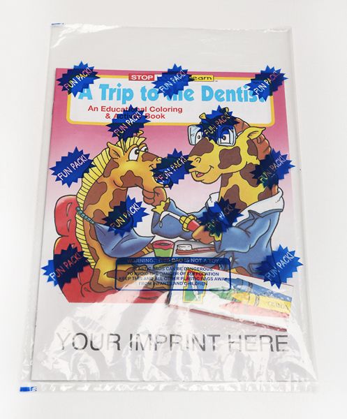 Main Product Image for Coloring And Activity Book Fun Pack - A Trip To The Dentist