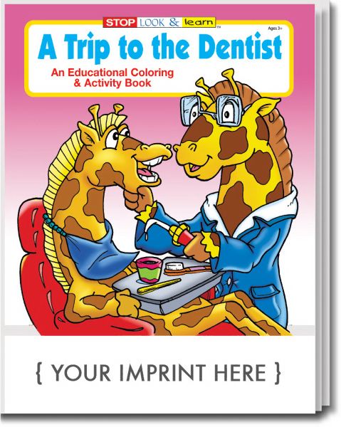Main Product Image for Coloring and Activity Book - A Trip to the Dentist