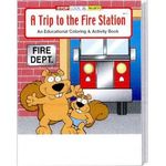 A Trip to the Fire Station Coloring Book Fun Pack -  