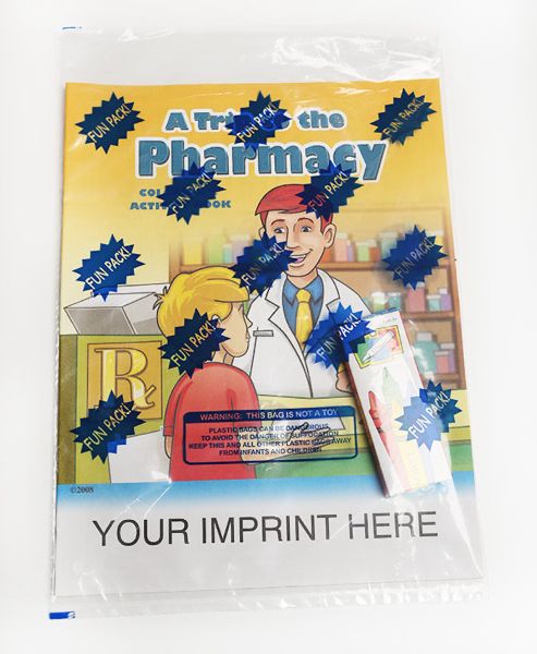 Main Product Image for A Trip To The Pharmacy Coloring Book Fun Pack
