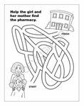 A Trip to the Pharmacy Coloring Book Fun Pack -  