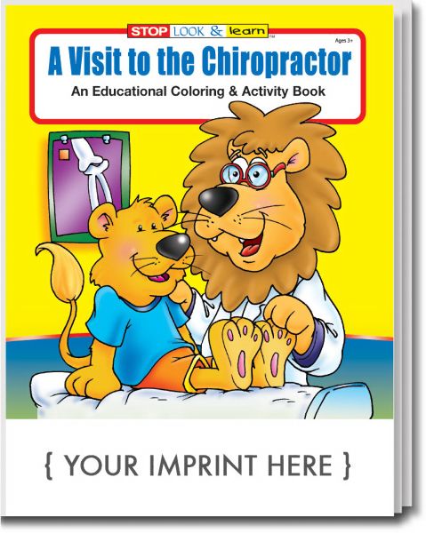 Main Product Image for A Visit To The Chiropractor Coloring And Activity Book