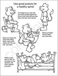 A Visit to the Chiropractor Coloring and Activity Book -  