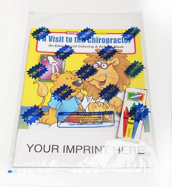 Main Product Image for A Visit To The Chiropractor Coloring Book Fun Pack