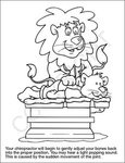A Visit to the Chiropractor Coloring Book Fun Pack -  