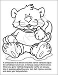 A Visit to the Chiropractor Coloring Book Fun Pack -  