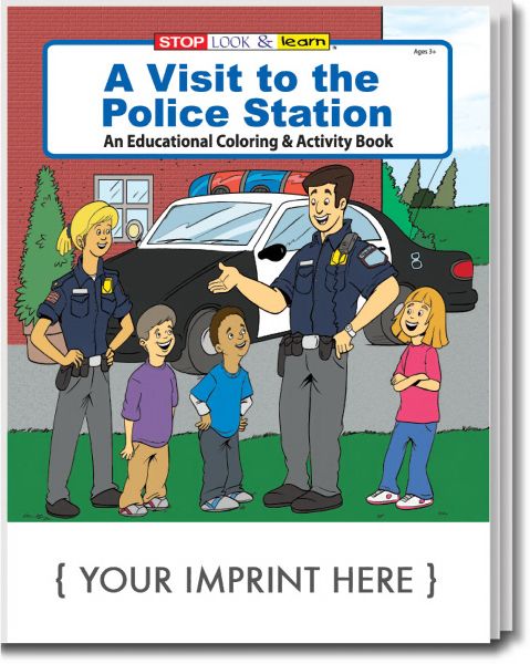 Main Product Image for A Visit To The Police Station Coloring And Activity Book