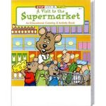 A Visit to the Supermarket Coloring & Activity Book Fun Pack -  