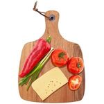 Buy Acacia Cheese Board & Knife Set