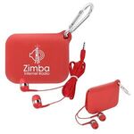Access Tech Pouch & Earbuds Kit - Red