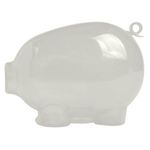 Action Piggy Bank - Translucent Frost