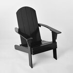 Adirondack Chair - Black