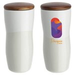 Adriano 12 oz Double Wall Ceramic Tumbler - Full Color -  