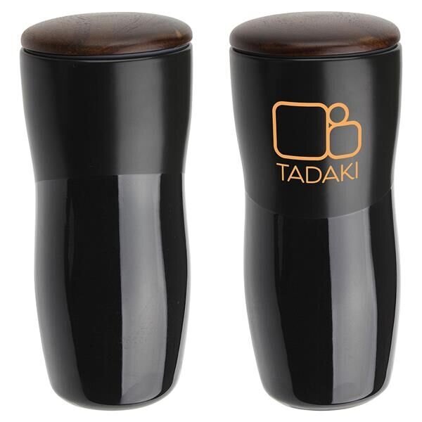 Main Product Image for Adriano 12 oz Double Wall Ceramic Tumbler - Silkscreen