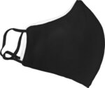Adult Anti-Bacterial Woven Fabric Face Mask - STAFF PICK - Black