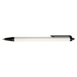 Advantage Retractable Pen - White-black