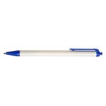 Advantage Retractable Pen - White-blue