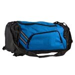 Adventure Backpack Duffel Bag - Black-blue