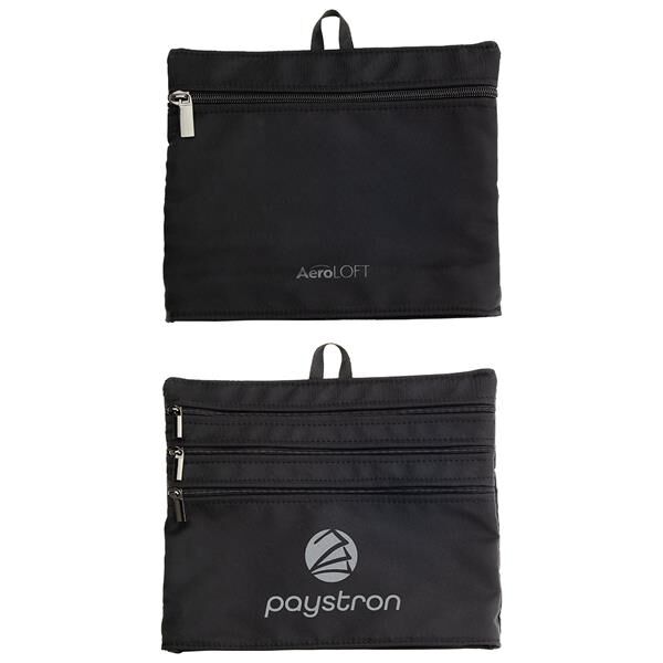 Main Product Image for Aeroloft (TM) Jet Black 4- Pocket Zip Organizer