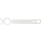Airtag Silicone Luggage Tag - White