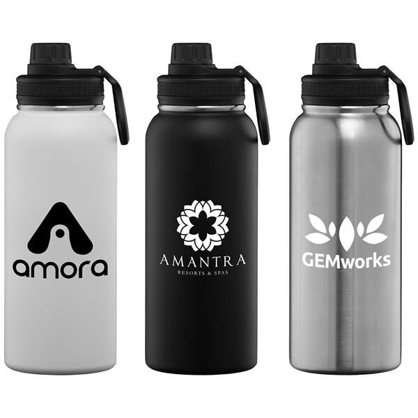 Main Product Image for Alaska Plus - 35 oz. Stainless Steel Double Wall Water Bottle