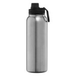 Alaska Ultra - 40 oz. Stainless Steel Double Wall Water Bottle - Chrome Metal