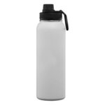 Alaska Ultra - 40 oz. Stainless Steel Double Wall Water Bottle - White