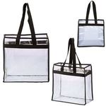 All Access Tote - Clear-black