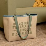 All Day Tote - Burlap Neoprene - Large -  