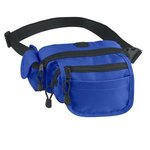 All-In-One Fanny Pack - Royal Blue With Black