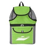 All-In-One Kooler Beach Backpack - Lime