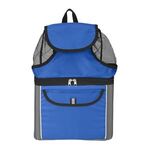 All-In-One Kooler Beach Backpack - Royal Blue