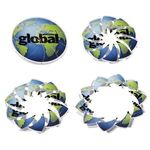 All-White Incredible Expanding Flying Disc Toy -  