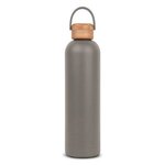 Allegra Bottle with Bamboo Lid 25 oz. - Gray