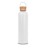 Allegra Bottle with Bamboo Lid 25 oz. - White