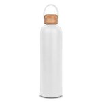 Allegra Bottle with Bamboo Lid 25 oz. - White