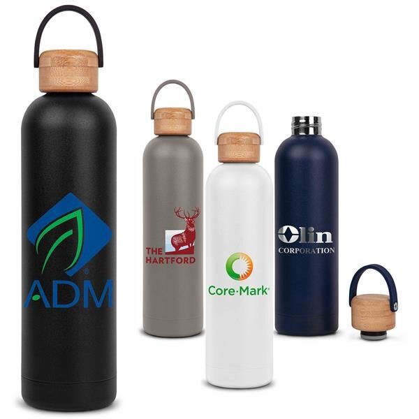 Main Product Image for Allegra Bottle with Bamboo Lid 25 oz.