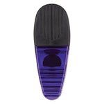 Alligator Clip - Purple With Black