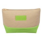 Allure Cosmetic Bag - Lime Green