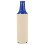 Aluminum Bottle Coolie - Khaki Pms 4545