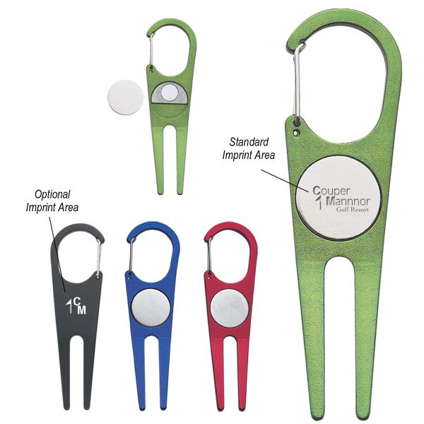 Main Product Image for Aluminum Divot Tool With Ball Marker