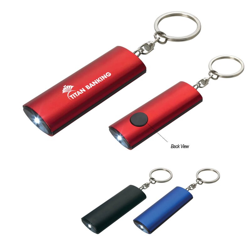 Main Product Image for Custom Printed Aluminum Key Chain Flashlight