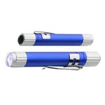 Aluminum LED pen light - Blue