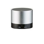 Aluminum Round Bluetooth Speaker - Silver