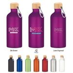 Buy Aluminum Tundra Bike Bottle With Bamboo Lid