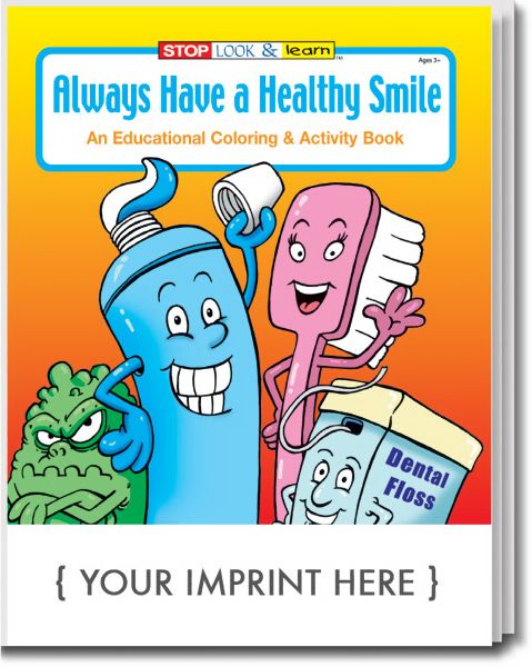 Main Product Image for Coloring And Activity Book - Always Have A Healthy Smile