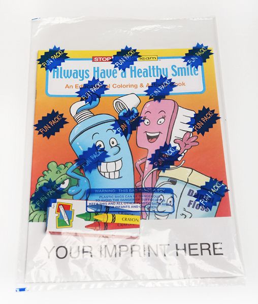 Main Product Image for Coloring Book Fun Pack - Always Have A Healthy Smile