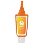 Amore 1 oz. Hand Sanitizer with Holder - Orange