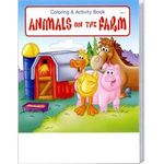 Animals on the Farm Coloring and Activity Book -  